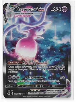 Hatterene VMAX GG47/GG70 SWSH Crown Zenith Ultra Rare Pokemon NM - Image 1