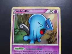 Pokemon - Wobbuffet HGSS04 Black Star Promo Holo Heart Gold Soul Silver - Image 2