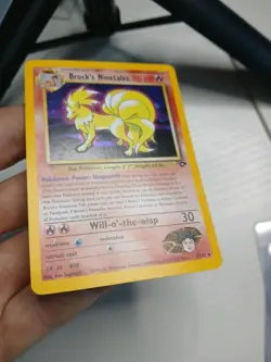 Pokemon TCG Brock's Ninetales Gym Challenge Holo Rare 3/132 - Image 3