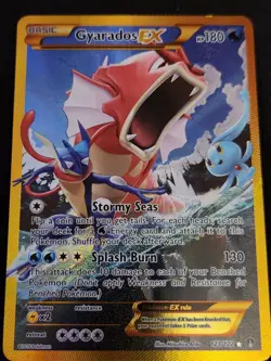 Pokemon TCG Gyarados EX 123/122 XY Breakpoint 2016 Secret Holo Rare Card - Image 1