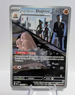Pokemon Team Rocket's Dugtrio #239/217 ME: Ascended Heroes Near Mint or Better - Image 1