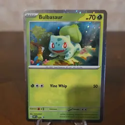 Pokemon Bulbasaur Cosmos Holo Promo Scarlet & Violet 046 - Image 1
