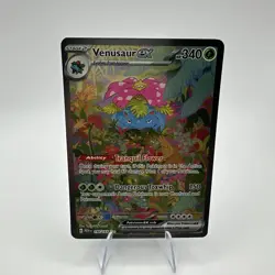 Pokemon Venusaur ex 198/165 Special Illustration Rare Holo Scarlet & Violet 151 - Image 1