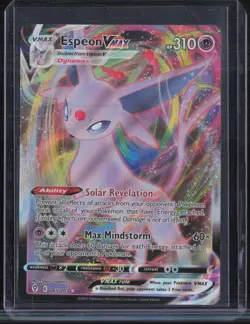 2021 Pokemon SWSH Evolving Skies #065 Espeon Vmax #1 - Image 1