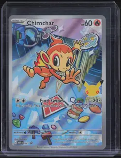 2026 Pokemon MEP EN Black Star Promo #041 Chimchar - Image 1