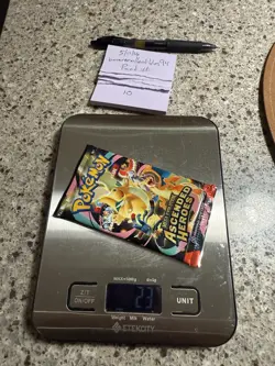 “HEAVY”🔥23g Pokemon Ascended Heroes Booster Pack Sealed #10 of 600+ Packs 24hr - Image 1