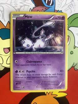 Pokemon TCG XY Promos Mew Xy192 Black Star Promo 2017 - LP - Image 1
