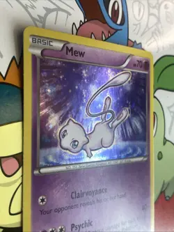 Pokemon TCG XY Promos Mew Xy192 Black Star Promo 2017 - LP - Image 3