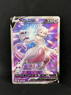 Pokemon TCG Mewtwo V SWSH229 (Promo Sword & Shield) NM - Image 1