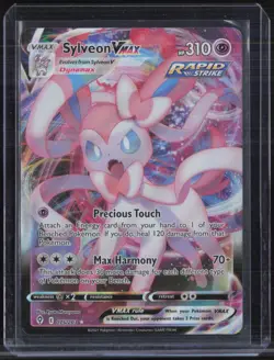 2021 Pokemon Evolving Skies #025 Sylveon Vmax - Image 1
