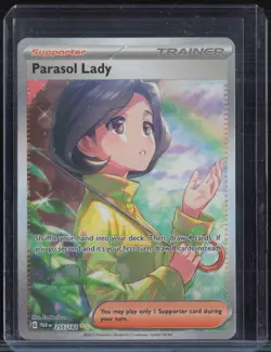 2023 Pokemon Paradox Rift Special Illustration Rare #255 Parasol Lady - Image 1