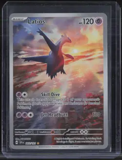 2024 Pokemon Surging Sparks Illustration Rare #203 Latios - Image 1