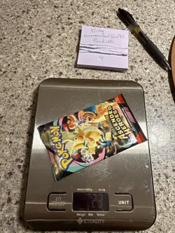 “HEAVY”🔥23g Pokemon Ascended Heroes Booster Pack Sealed #9 of 600+ Packs 24hr - Image 1