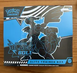 Pokemon TCG Black Bolt Elite Trainer Box ETB New SEALED - Image 1