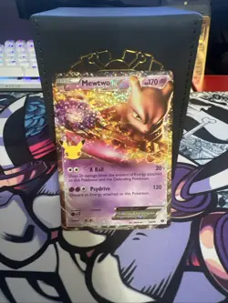 Pokemon Pristine Mewtwo EX 54/99 Celebrations Classic Collection 2021 - Image 1