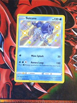 Suicune - SV022/SV122 - Shiny Holo Rare Shining Fates: Shiny Vault Pokemon LP/NM - Image 1