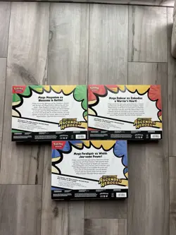 Pokemon TCG Ascended Heroes EX Box 3-Pack (Costco Exclusive Bundle) Sealed - Image 5