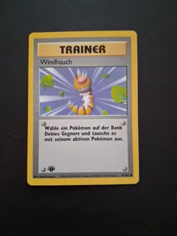 (1) Pokemon 1st Edition German Base Set Gust Of Wind NM, Multiple Available - Image 5
