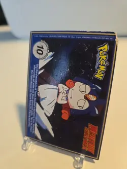 Burger King Pokemon PokeTrivia Non-Perforated Zapdos #145 (DMG) - Image 4