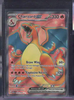 2023 Pokemon MEW EN Ultra Rare #183 Charizard ex #1 - Image 1