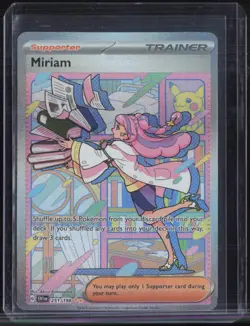 2023 Pokemon Scarlet & Violet Special Illustration Rare #251 Miriam #2 - Image 1