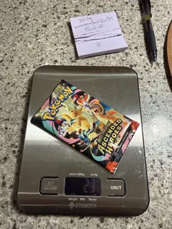 “HEAVY”🔥23g Pokemon Ascended Heroes Booster Pack Sealed #8 of 600+ Packs 24hr - Image 1