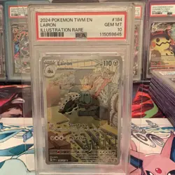Pokemon Lairon Illustration Rare Holo Sv06 Twilight Masquerade 184/167 PSA 10 - Image 1