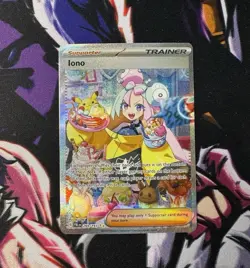 Iono 269/193 Paldea Evolved Special Illustration Rare Pokemon - Image 1