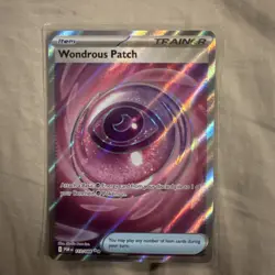 Pokemon TCG Wondrous Patch Trainer Item Holo 117/088 English Card perfect order - Image 1