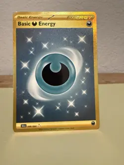 The Pokemon Company Basic Darkness Energy 098/064 Shrouded Fable Holo EN - Image 1