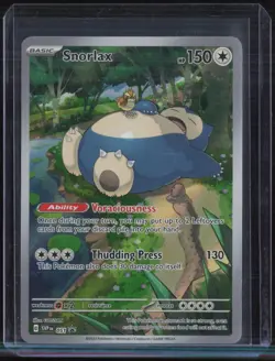 2023 Pokemon SVP EN Black Star Promo 151 Elite Trainer Box #051 Snorlax - Image 1