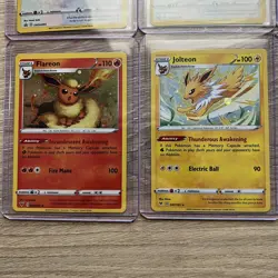 Lot of 6 Pokemon Flareon 026/185 Vaporeon 030/185 Jolteon 047/185 & Eevee Promos - Image 3