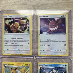 Lot of 6 Pokemon Flareon 026/185 Vaporeon 030/185 Jolteon 047/185 & Eevee Promos - Image 4