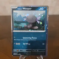Pokemon Paldean Wooper Promo Holo Basic SV 041 Scarlet & Violet - Image 1