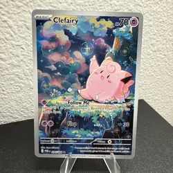 Pokemon TCG Clefairy 094/088 Illustration Rare -Perfect Order Mint Full Art - Image 1