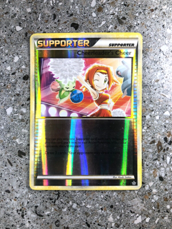 Pokemon TCG Cards Cheerleader's Cheer 71/95 HGSS Unleashed Reverse Holo EXC - Image 1