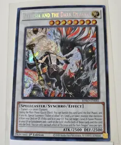 Ecclesia And The Dark Dragon - NM - BPRO-EN041 - Secret Rare - Image 1