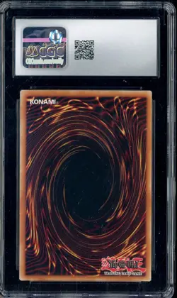 2019 Yu-Gi-Oh! MP19 Prismatic Salamangreat Heatleo Misaligned Stamp CGC 9.5 - Image 2