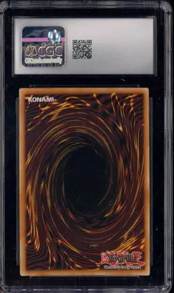 2023 Yu-Gi-Oh! TN23-EN001 Secret Rare Dark Magician Misaligned Stamp CGC 9.5 - Image 2