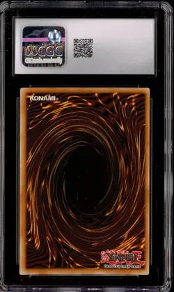 2022 Yu-Gi-Oh! MP22 1st Edition Drytron Mu Beta Fafnir Misaligned Stamp CGC 8.5 - Image 2