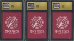 2024-25 One Piece JPN Premium Leader BCG Fest Luffy Ace Sabo CGC 10 PRISTINE (3) - Image 2