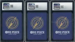 One Piece Luffy Ace Sabo P-075/074/073 One Piece Best Selection Vol 3 CGC 10 (3) - Image 2