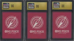 2024-25 One Piece JPN Premium Leader BCG Fest Luffy Ace Sabo CGC 10 PRISTINE (3) - Image 2