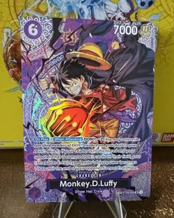 One Piece TCG Monkey D. Luffy ST26-005 SP – OP15 Kami’s Island - Image 1