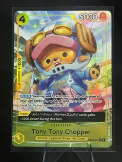 ONE PIECE TCG STARTER ST29-007 TONY TONY CHOPPER C ALT ART - ENGLISH - Image 1