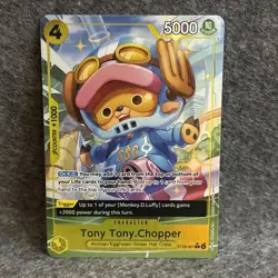 TONY TONY CHOPPER-ONE PIECE TCG STARTER ST29-007 C ALT ART - ENGLISH NM. - Image 1