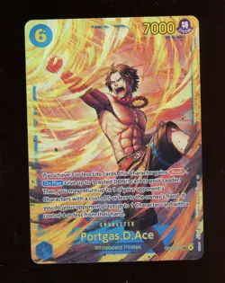 Portgas D. Ace OP13-119 SEC - One Piece TCG - Foil Secret Rare - Image 1