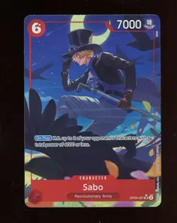 ONE PIECE 2024 SABO OP05-007 ALT ART PRB-01 - Image 1