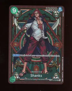 2025 One Piece Fist Of Devine Speed Shanks Special Alt Art #ST16-004 - Image 1