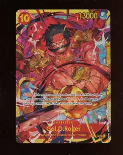 Gol D. Roger Secret Rare OP09-118 One Piece TCG English SEC - Image 1